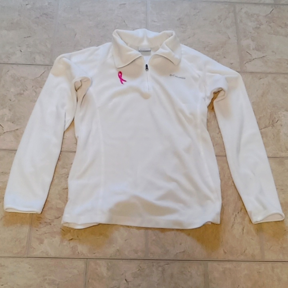 Women Columbia Fleece Pullover Size Medium